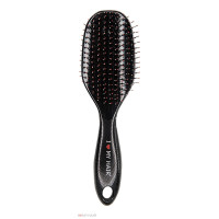 Щетка I LOVE MY HAIR SPIDER 12 рядов глянцевая черная L