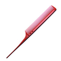 Гребінець з хвостиком YS-106 Red Y.S.Park 250 мм