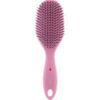Щітка I LOVE MY HAIR SPIDER SOFT 12 рядів матова рожева L