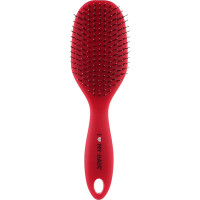 Щітка I LOVE MY HAIR SPIDER SOFT 12 рядів матова червона L