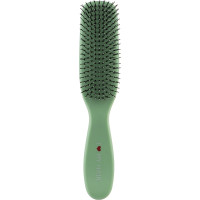 Щетка I LOVE MY HAIR SPIDER SOFT 9 рядов матовая зеленая M