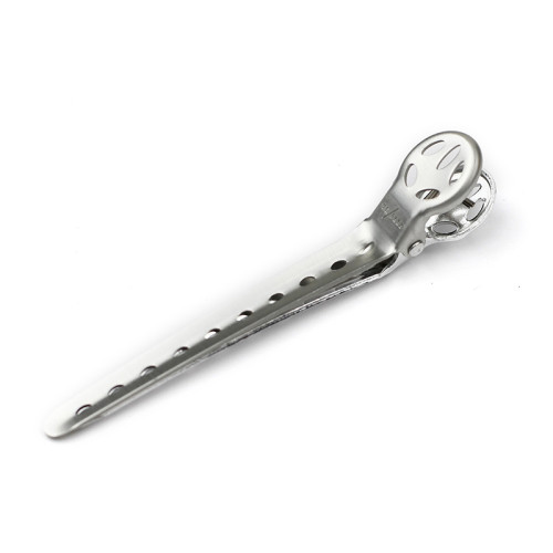 Затискач перукарський Y.S.Park Clip L Silver