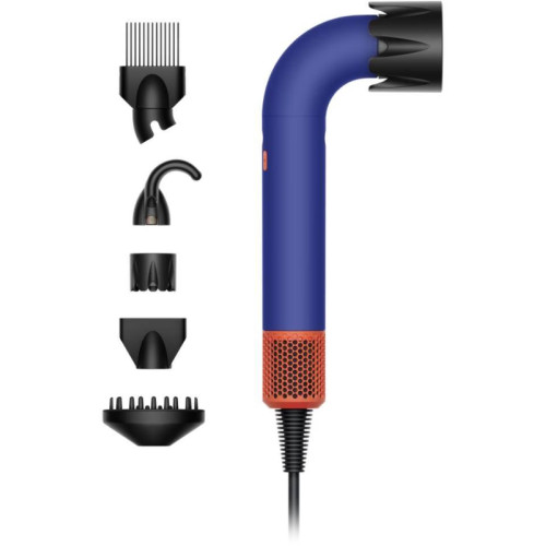 Dyson HD18 Supersonic R Pro Vinca Blue/Rose фен з насадками великого об’єму