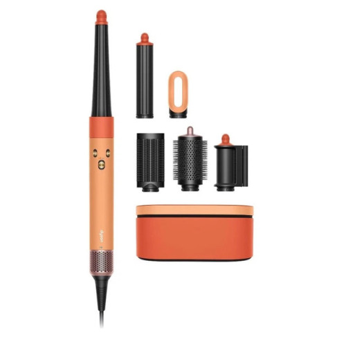 Інтелектуальний мультистайлер Dyson Airwrap I.D. HS08 T1/T2 Ceramic Apricot/Topaz 257389-01 у фірмовому кейсі