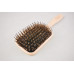 Широка масажна щітка Pandora's Paddle Brush з бука та натуральної щетини кабана розміром