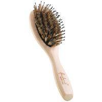 Массажная щетка Pandora's Cusion Brush из бука и натуральной щетины кабана, размер S