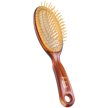 Масажна щітка Pandora's Golden Brush з 24К золотим покриттям зубців, розмір S