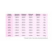 Круглий керамічний брашинг зі щетиною кабана та нейлоном Maka Professional Iron Ceramic Poking Pink Roll 9 діаметр 70 мм