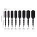 Круглий керамічний брашинг Maka Professional Iron Ceramic Poking Black Roll 7 діаметр 60 мм