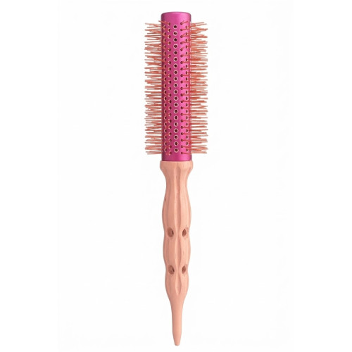 Круглий керамічний брашинг для волосся Maka Professional Iron Ceramic Thorn Pink Roll 5 діаметр 44 мм
