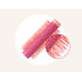 Круглий керамічний брашинг для волосся Maka Professional Iron Ceramic Thorn Pink Roll 5 діаметр 44 мм