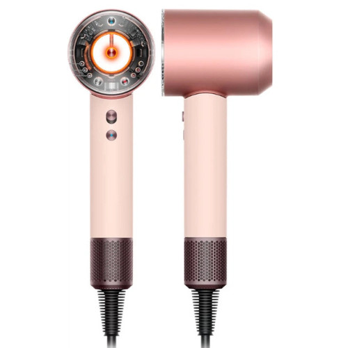 Фен Dyson Supersonic Nural HD16 Ceramic Pink Rose Gold артикул 598975-01 з 5 насадками