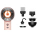 Фен Dyson Supersonic Nural HD16 Ceramic Pink Rose Gold артикул 598975-01 с 5 насадками